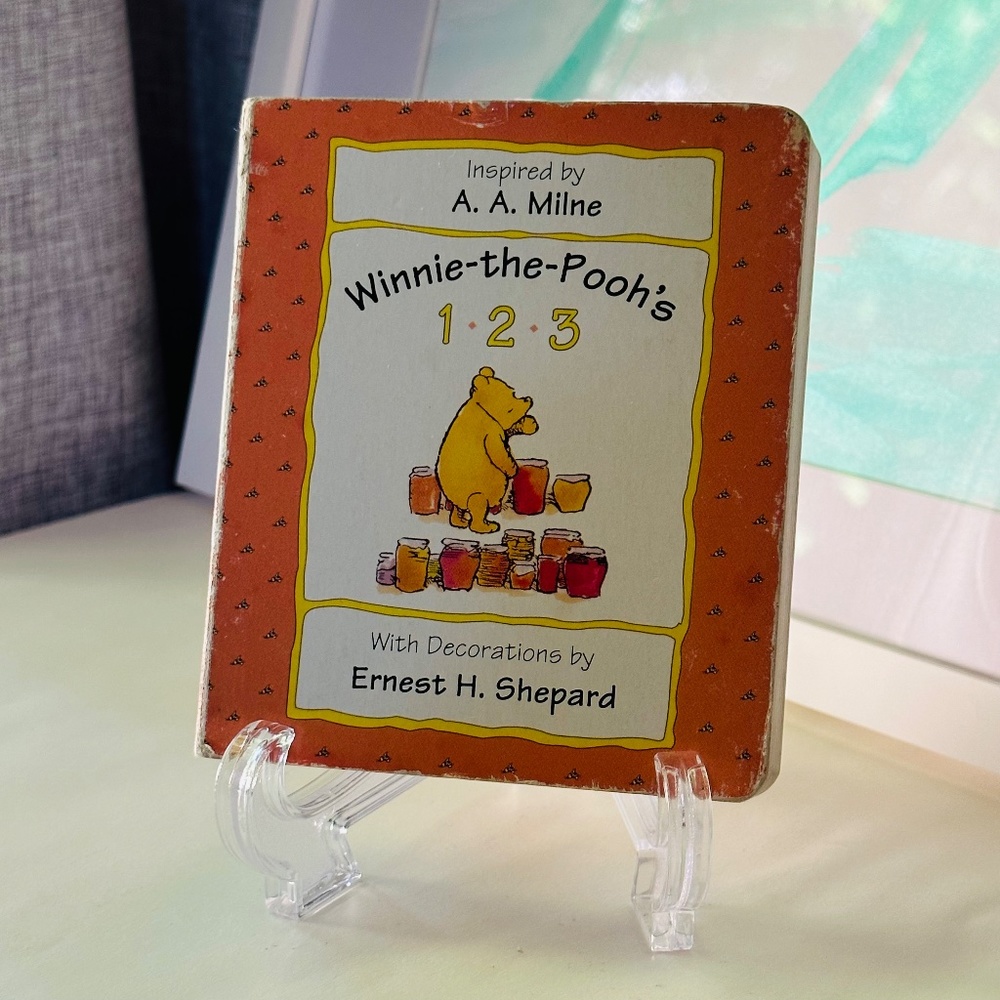 Winnie-The-Pooh's 1 2 3 Baby Board Book Ernest H Shepard Classic Pooh